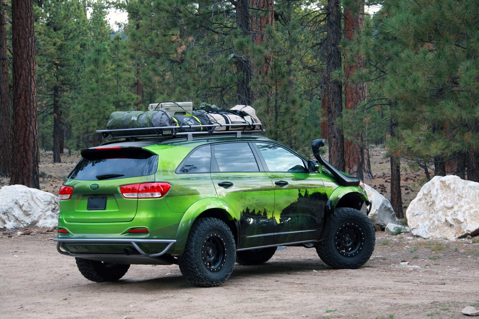 No engine tuning means the PacWest runs on the Sorento's standard 290 horsepower and 252 lb-ft