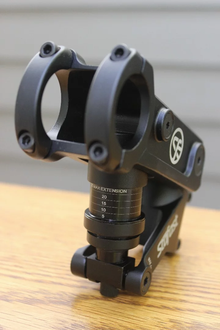Once up and running, the StaFast offers about 1 cm (0.4 inches) of travel
