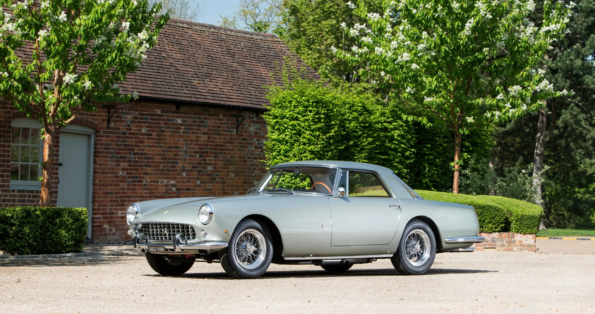 More refined and practical than any previous road-going Ferrari, yet retaining the sporting heritage of its predecessors, the 250 GT is a landmark model of immense historical significance and this car went for a very reasonable price for what was essentially Ferraris first series production Ferrari of significant numbers, albeit only 353 in total. It was also the first car where Ferrari began to favour one coachbuilder over all others, with Pinin Farina (later Pininfarina) becoming a household name because of the affiliation. It sold for £583,900($771,691)