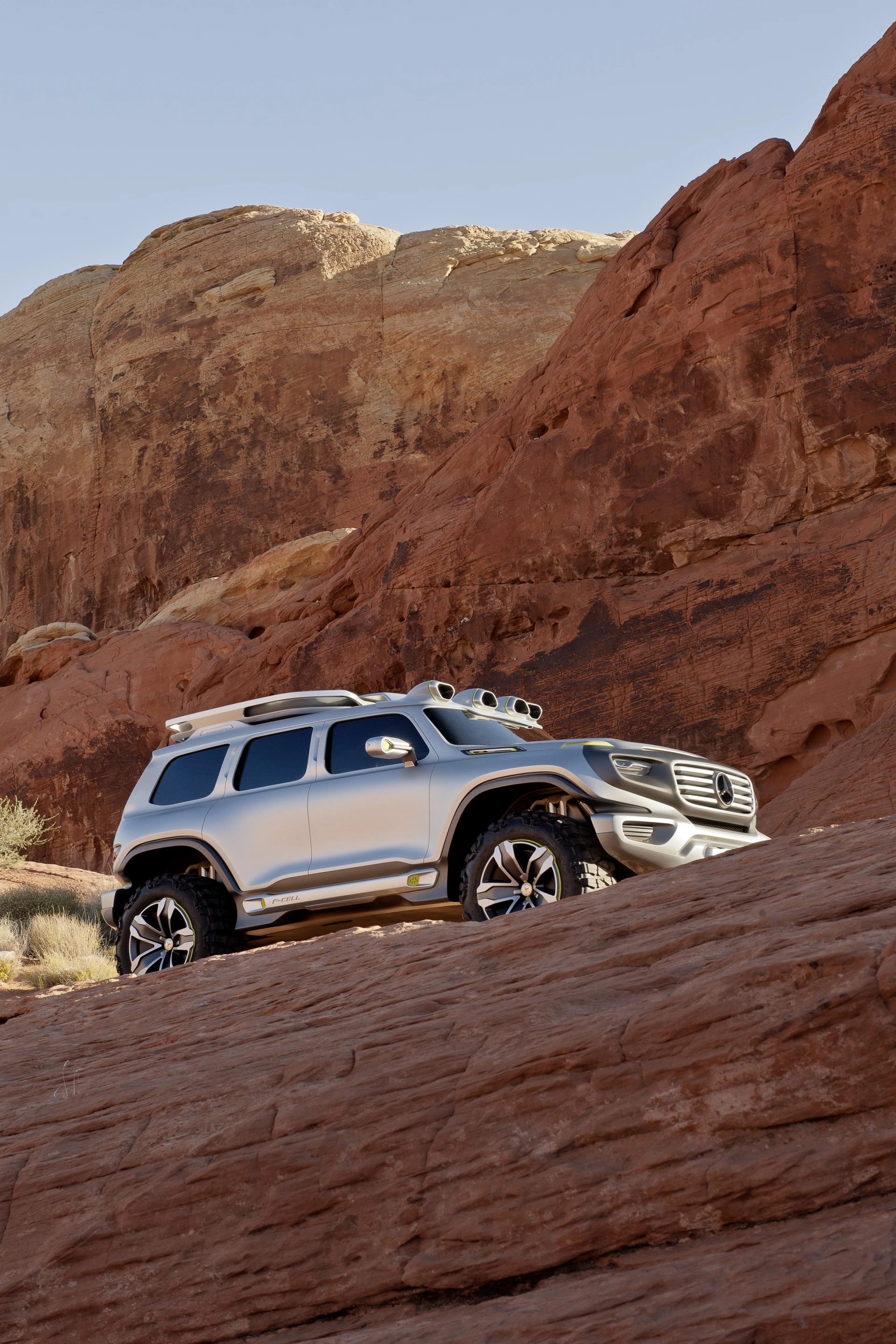 The Mercedes-Benz Ener-G-Force concept design