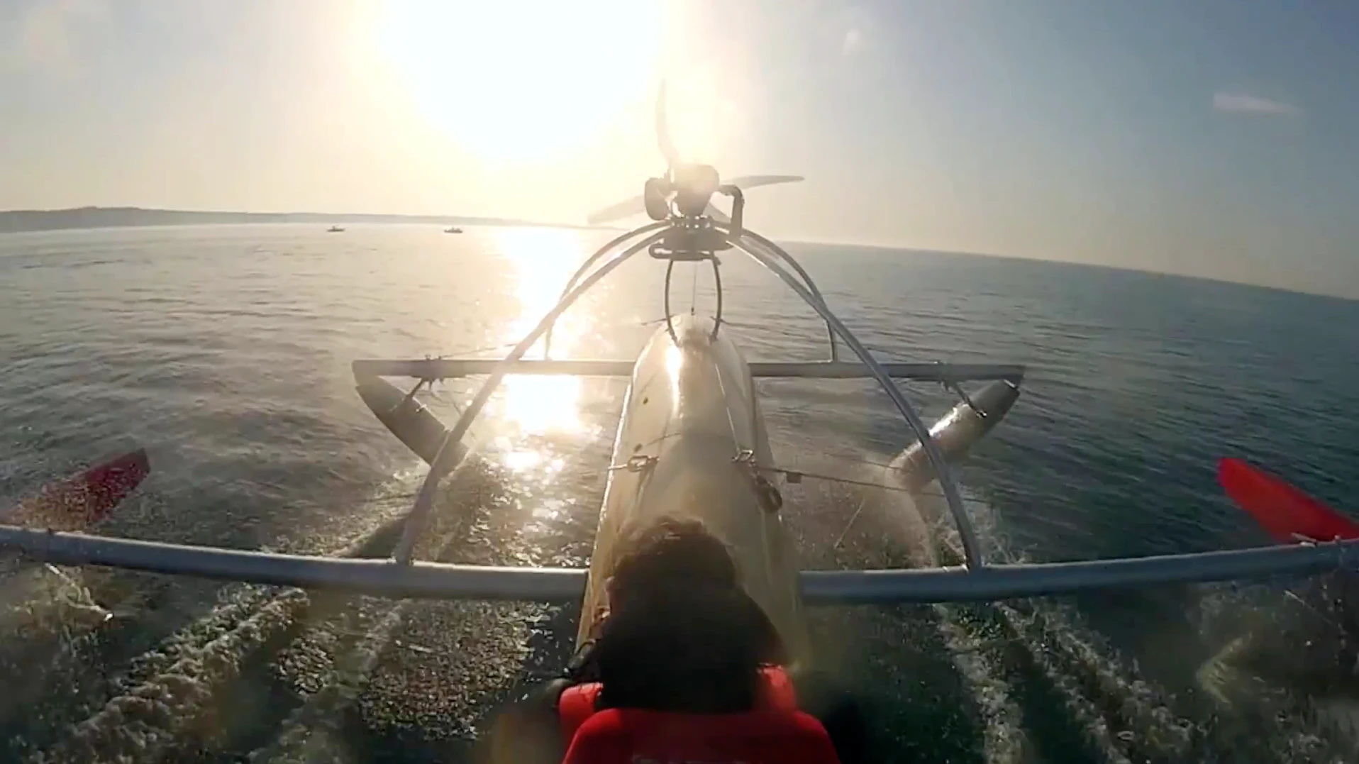 The prototype wFoil 18 Albatross