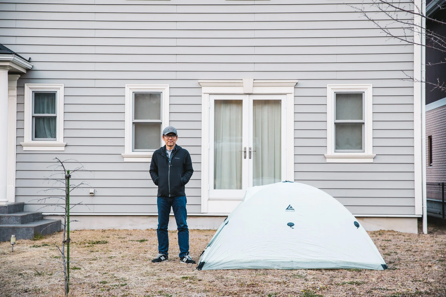 Founder and designer of Locus Gear Jotaro Yoshida began developing the Djedi Dome tent four years ago
