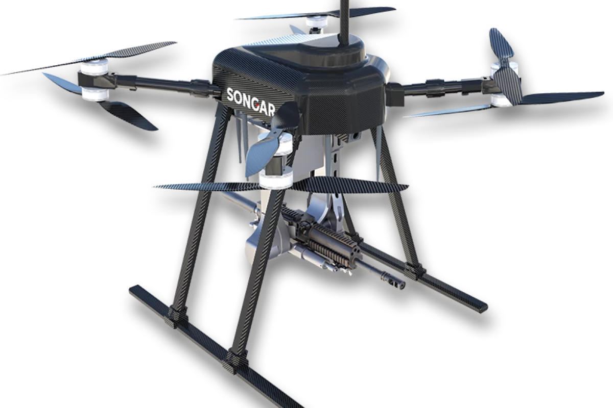 Turkey is about to receive its first shipment of machine gun multicopters