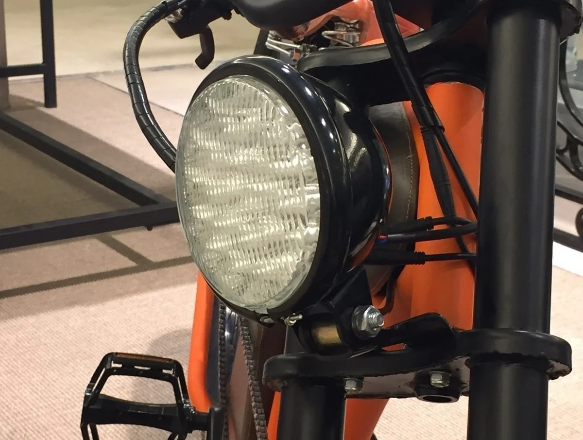 The Cruzer has LED lighting front and rear