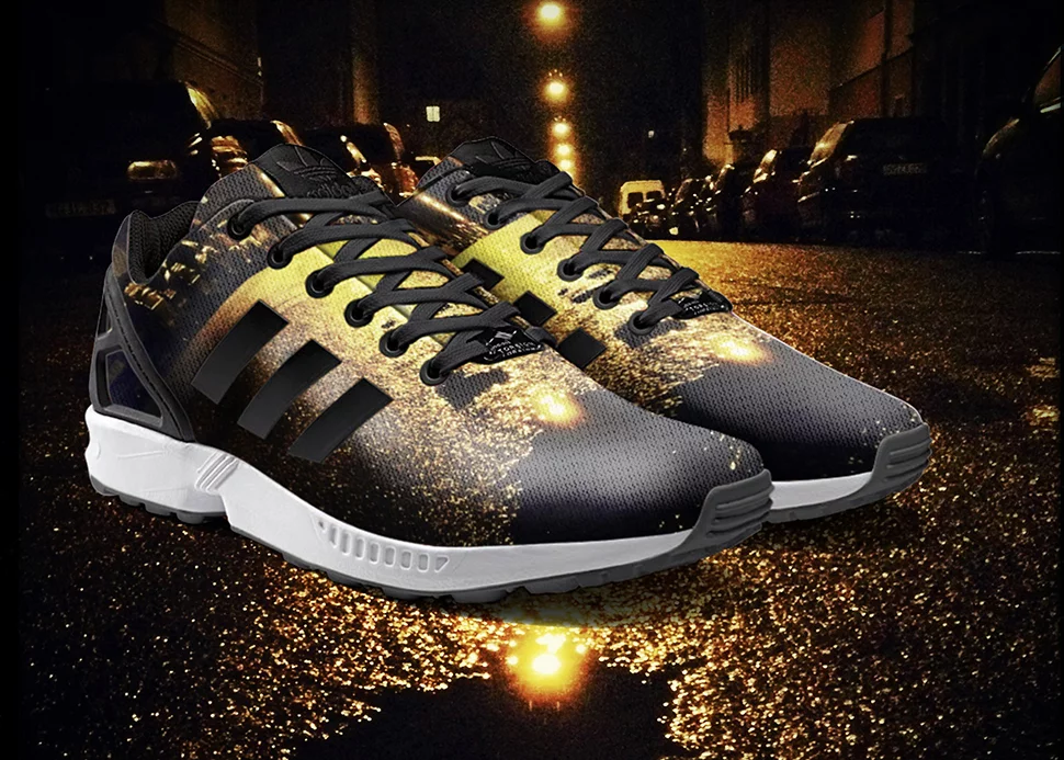 The new photo print app from Adidas will let you print your own photos on your sneakers