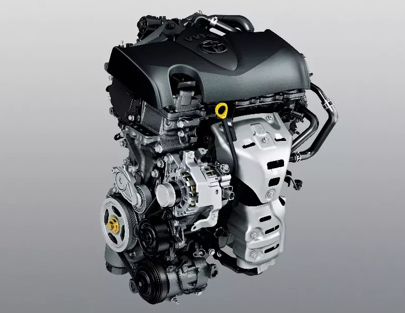 The engine in the Toyota Yaris is still naturally aspirated