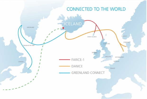 THORDC has also recently announced the Emerald Express Trans-Atlantic Cable System in Grindavik, Reykjanes, set to be launched in December 2012. (image: THORDC)