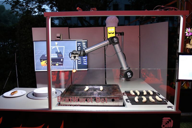 BratWurst Bot: A sausage-cooking robot chef