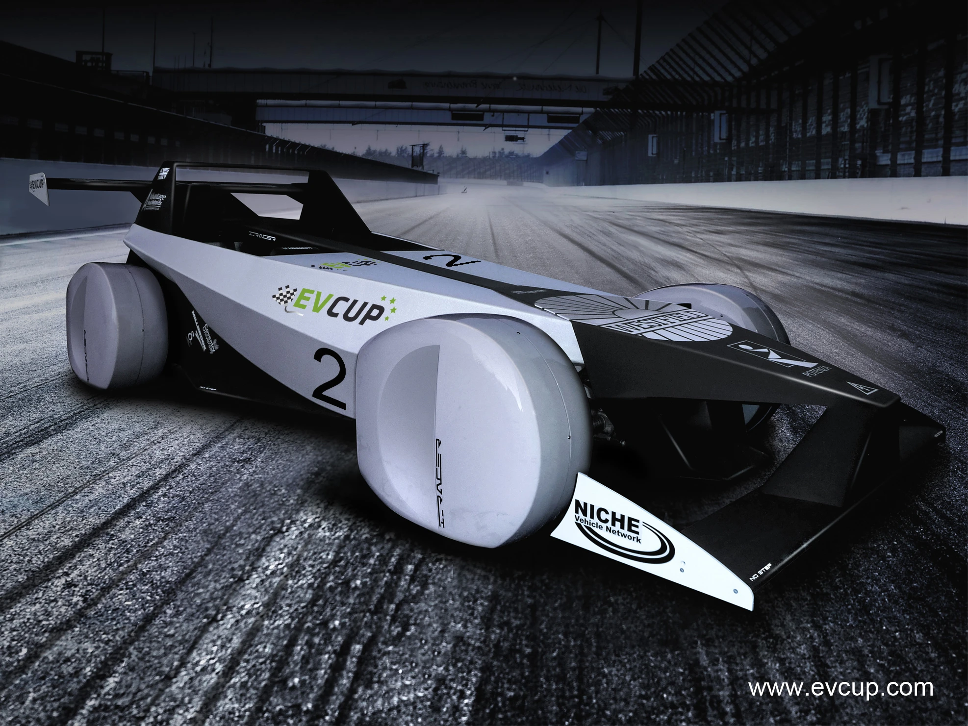 The iRACER EV that will feature in the Sports EV class of the EV Cup