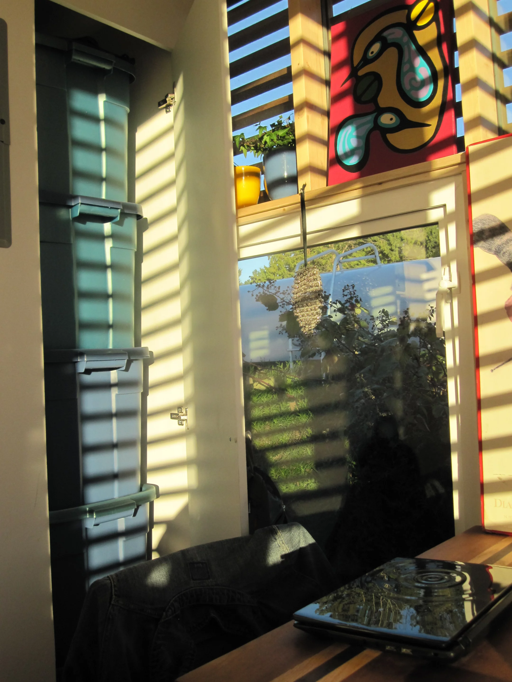 Cupboards offer more storage space (Photo: Isabella Mori)