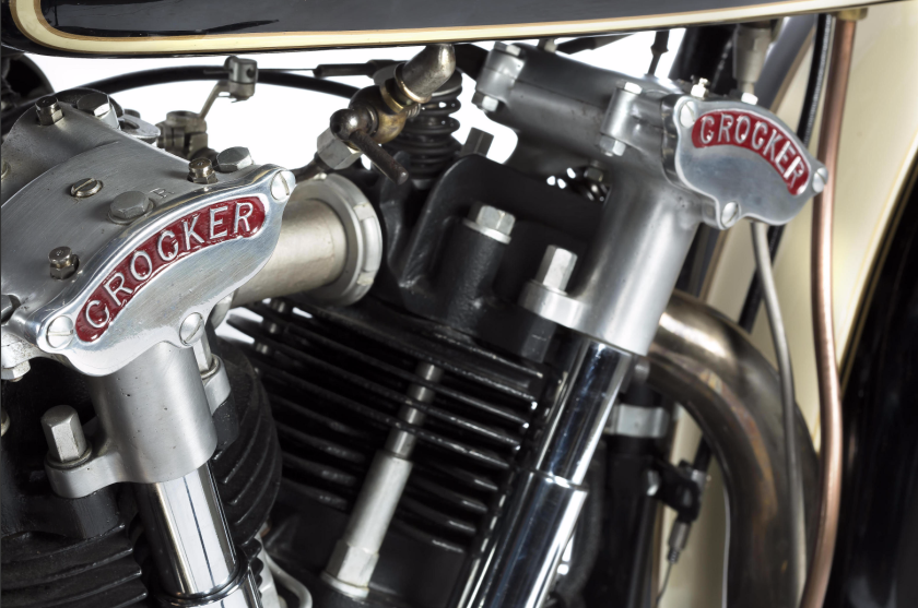 America's first real superbike, this bike is one of just seven "hemi head" extant Crockers and the earliest example ever offered at public auction.