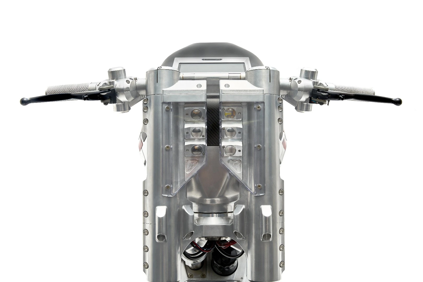 Vanguard Roadster: clear headlight unit