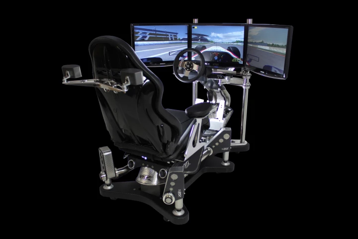 The VRX iMotion racing simulator