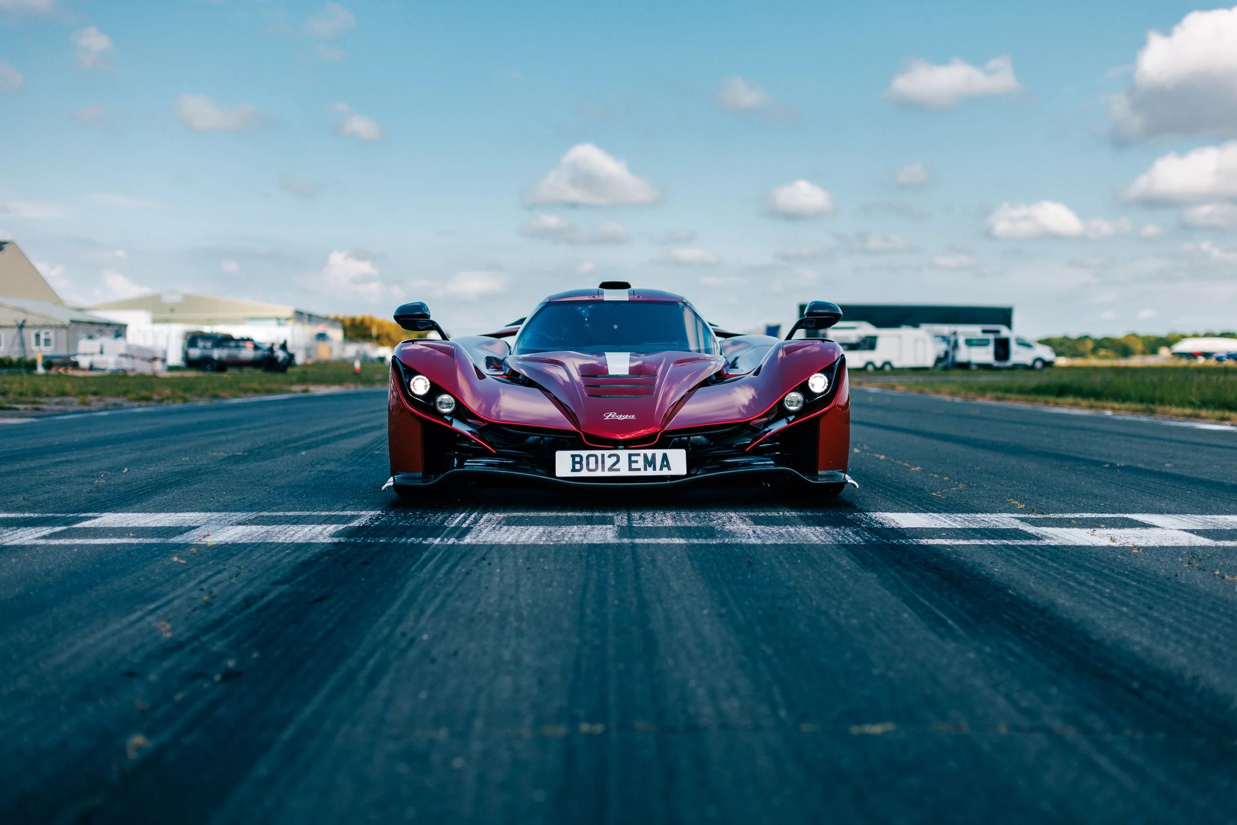 The Praga Bohema is powered by a modified Nissan GT-R 3.8-liter twin-turbo V6 engine that produces 700 horsepower