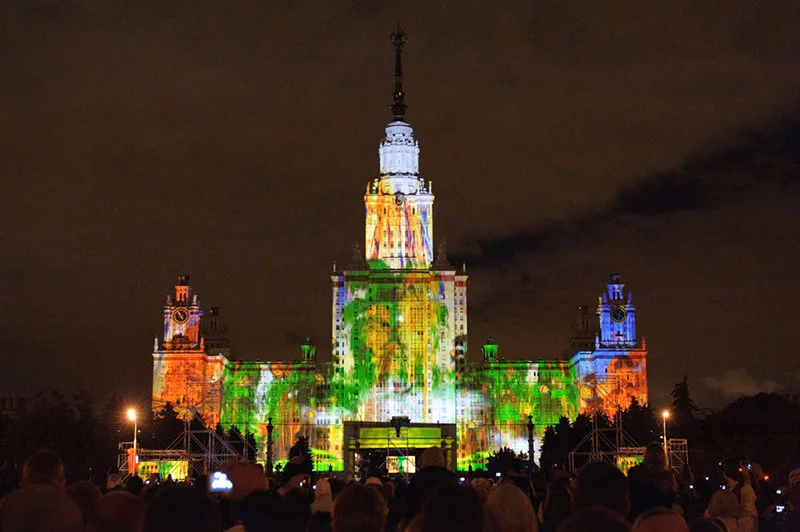 Alpha Bank City Day celebration show in Moscow (Photo: Christie)