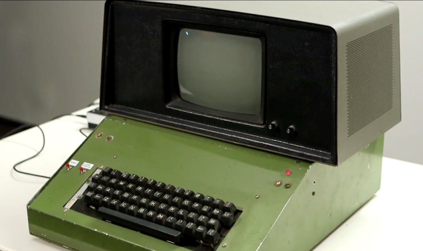 Forty years ago, this was a state-of-the-art personal computer, with just the internals selling for $666 – you needed to add the keyboard, case and monitor yourself. At Christies New York on June 15, 2017, this computer sold for US$355,500