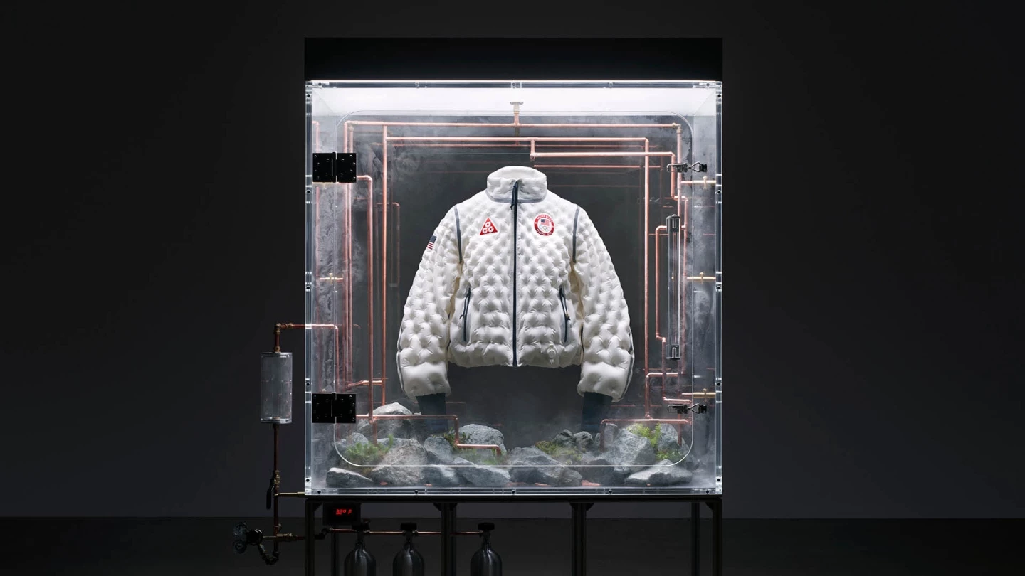 The Therma-FIT Air Milano jackets will make their debut at this winter's Olympic Games in Italy
