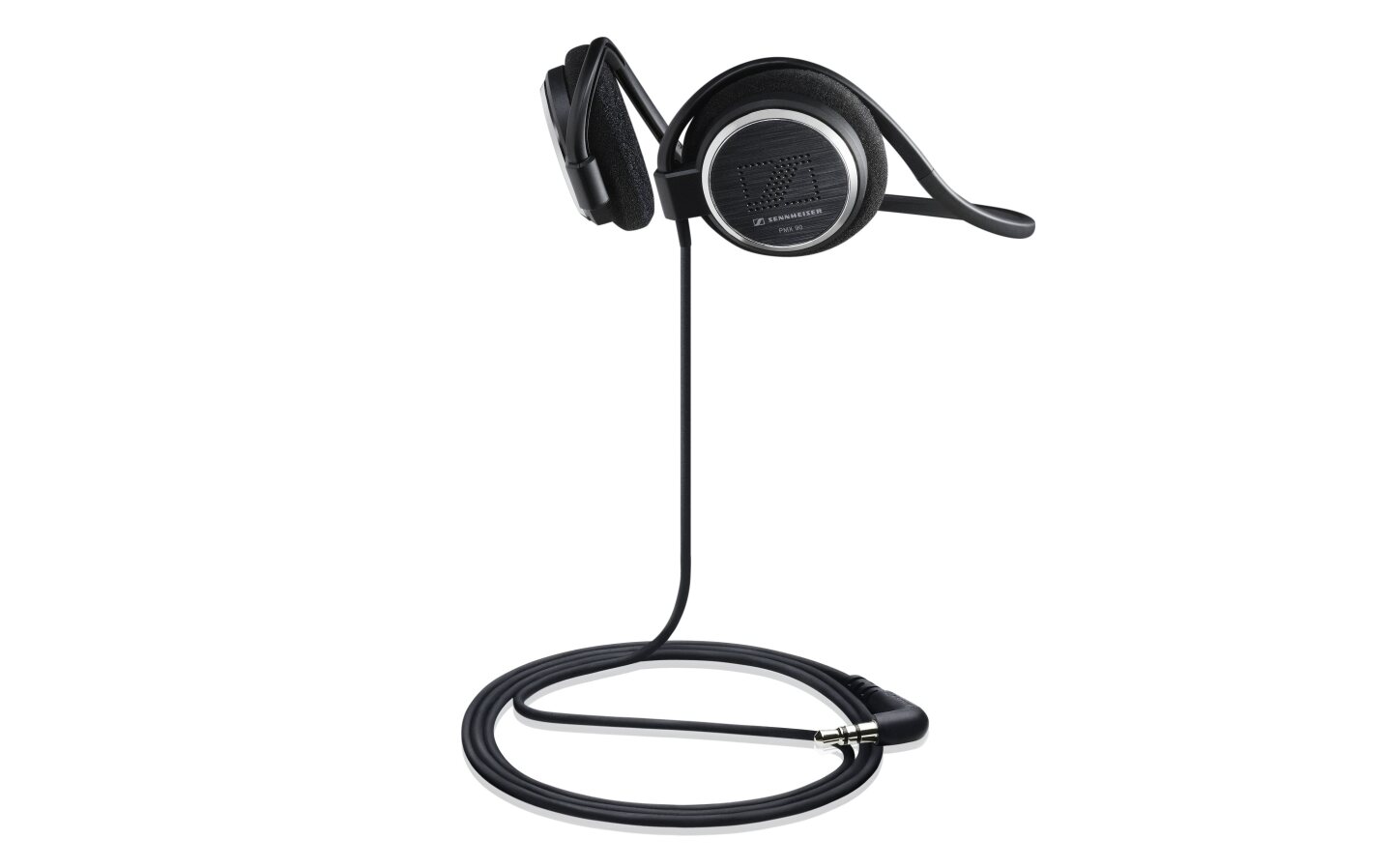 The wrap-around PMX90 mini headphones include dynamic drivers that promise full-bodied sound with powerful bass