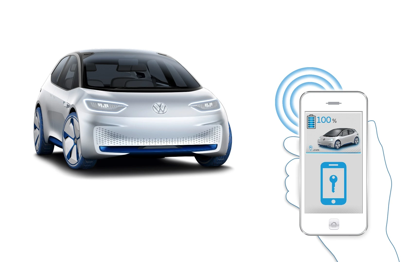 Volkswagen plans smart connectivity for the ID concept