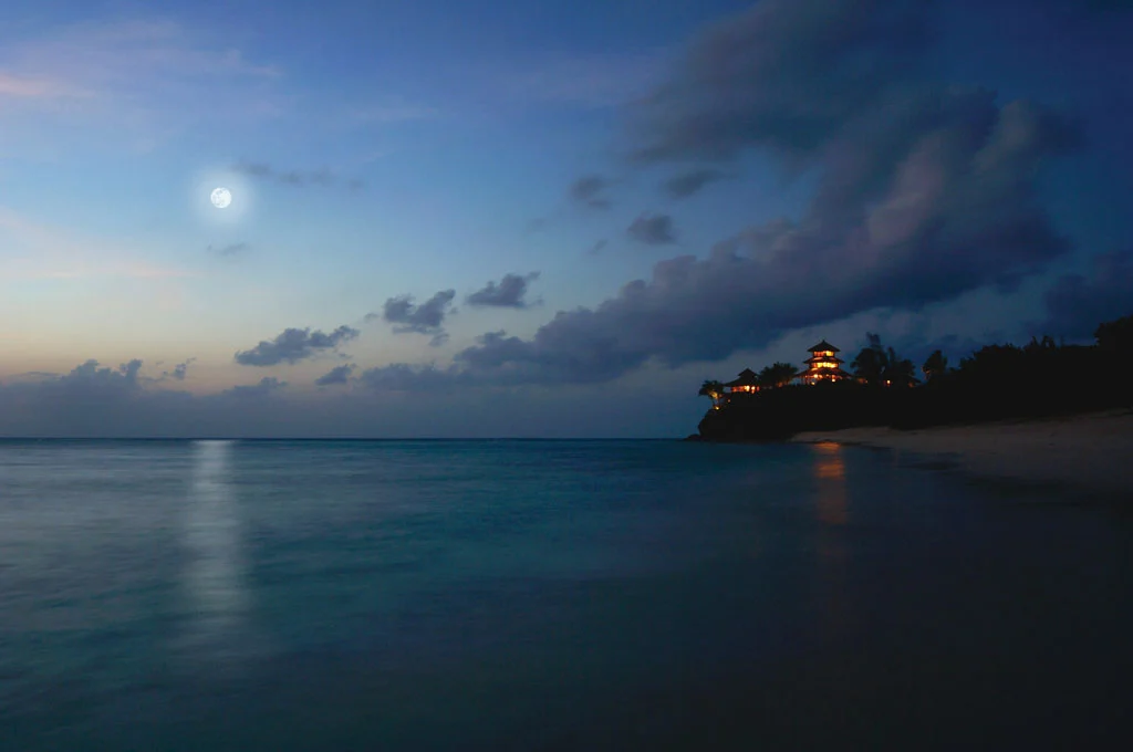 Turtle beach at Necker Island