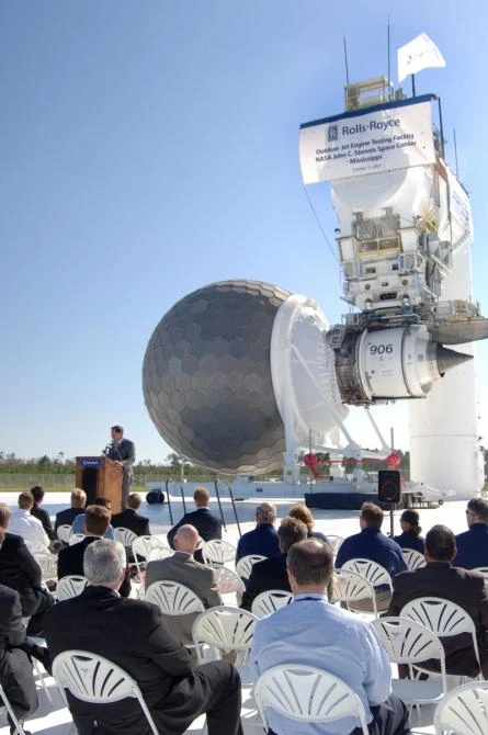 New Rolls Royce jet-engine testing facility