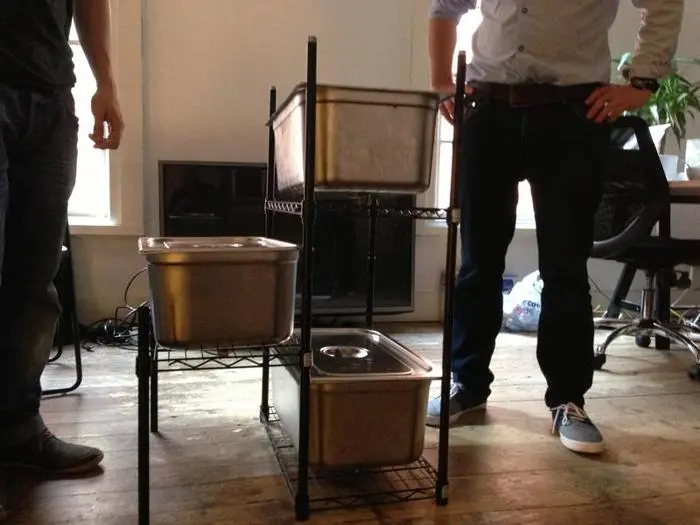 Tub arrangements in Brewbot
