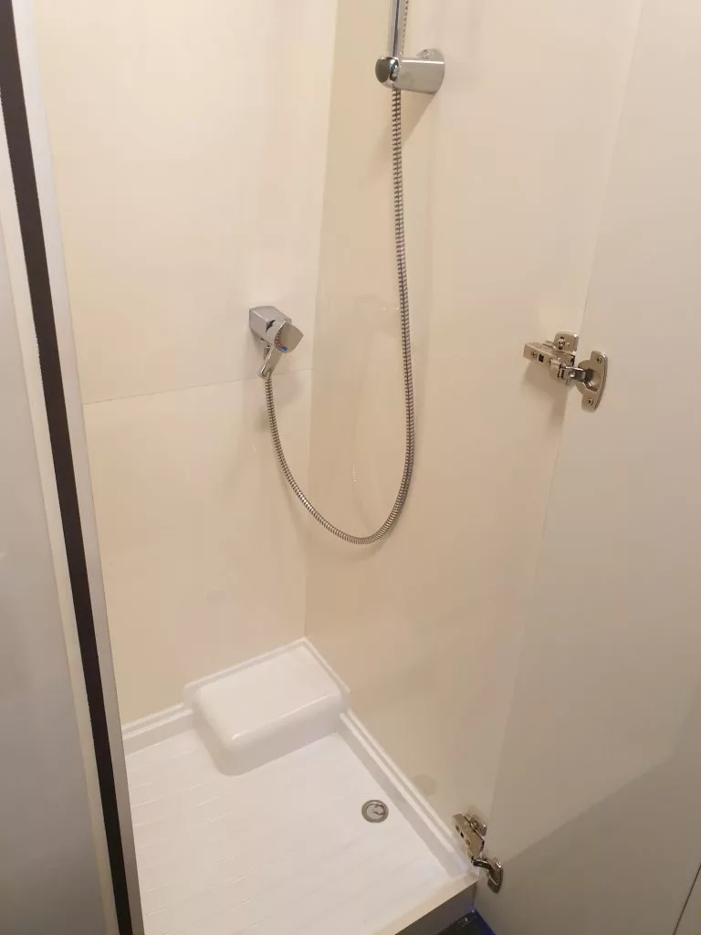 Ford Transit Giant shower room