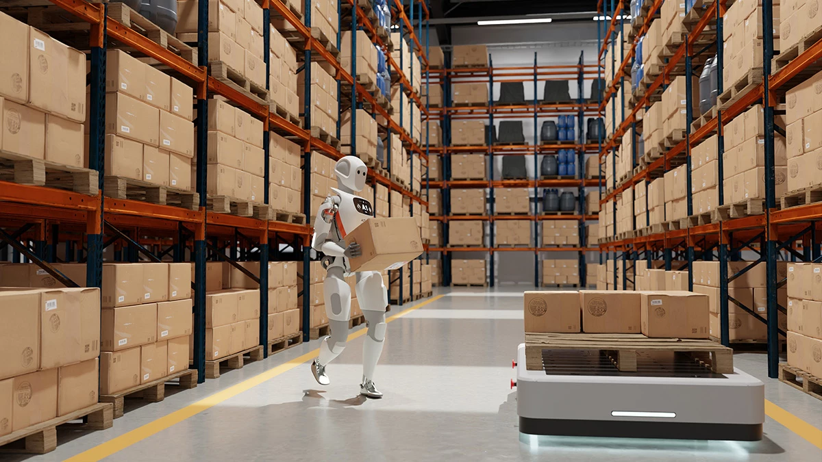 Apollo is currently capable of stacking warehouses with cases and moving cargo around – so manufacturing copies of itself will be quite the step up