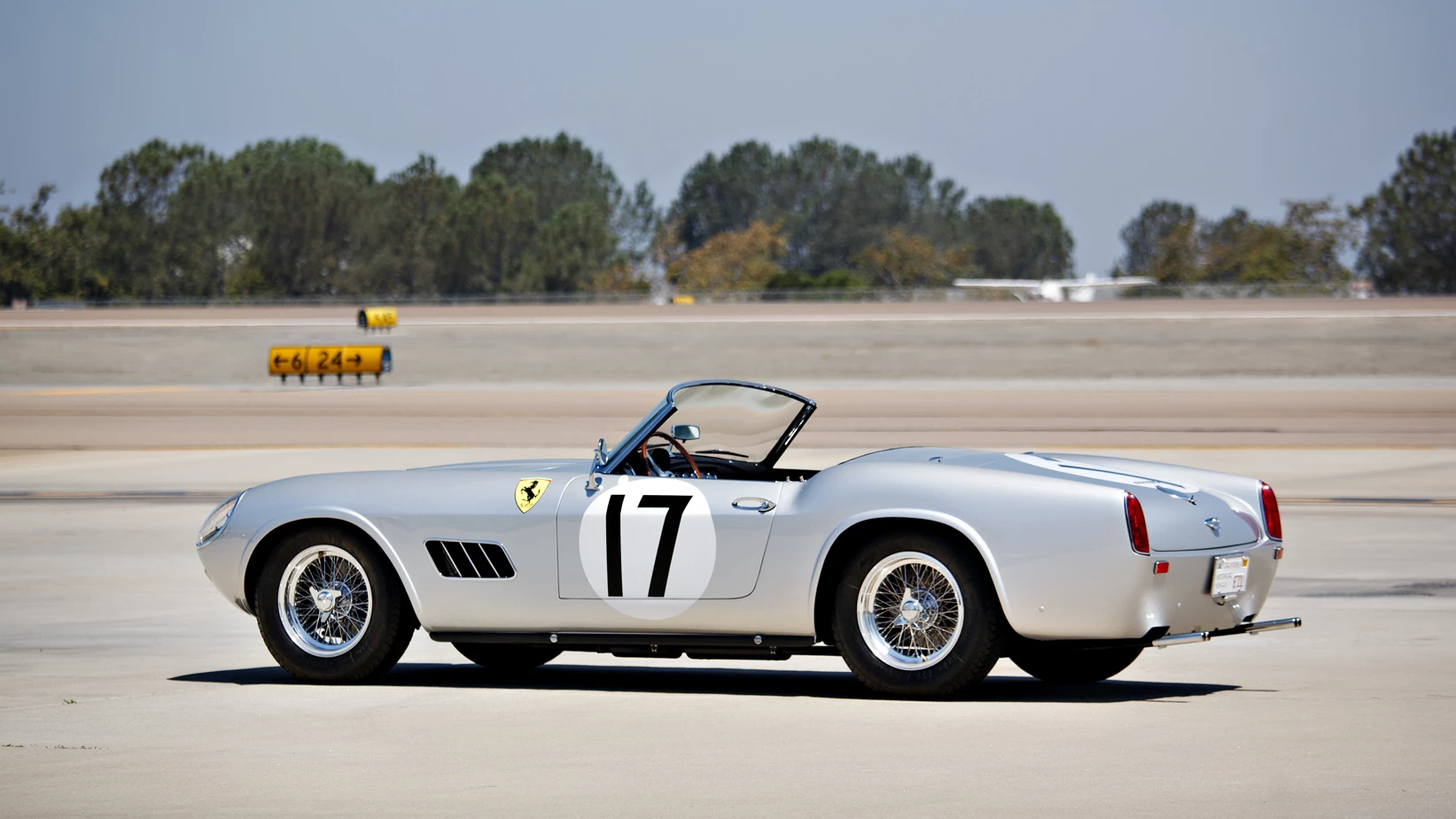 This 1959 Ferrari 250 GT LWB California Spider Competizione (#1603 GT) was sold by Gooding & Company for $18,150,000 at Monterey in 2016