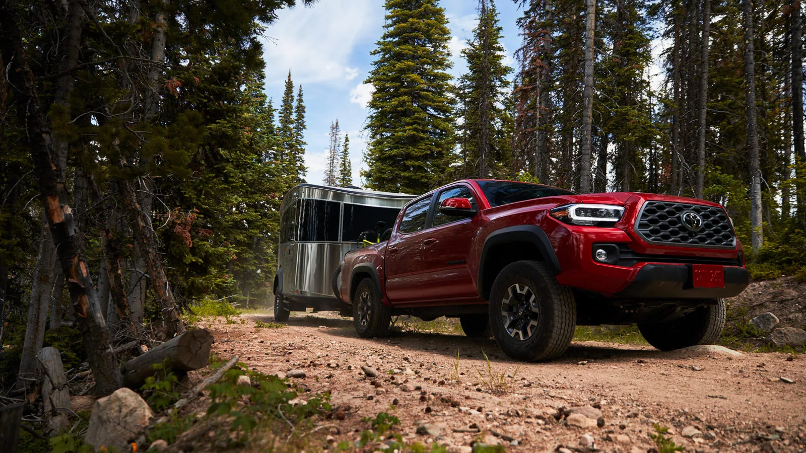 The "X" package available on both the Basecamp 20 and 16 models brings off-road-specific upgrades
