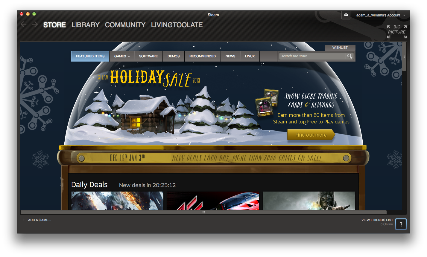 Steam brings lots of new games to Mac OS X