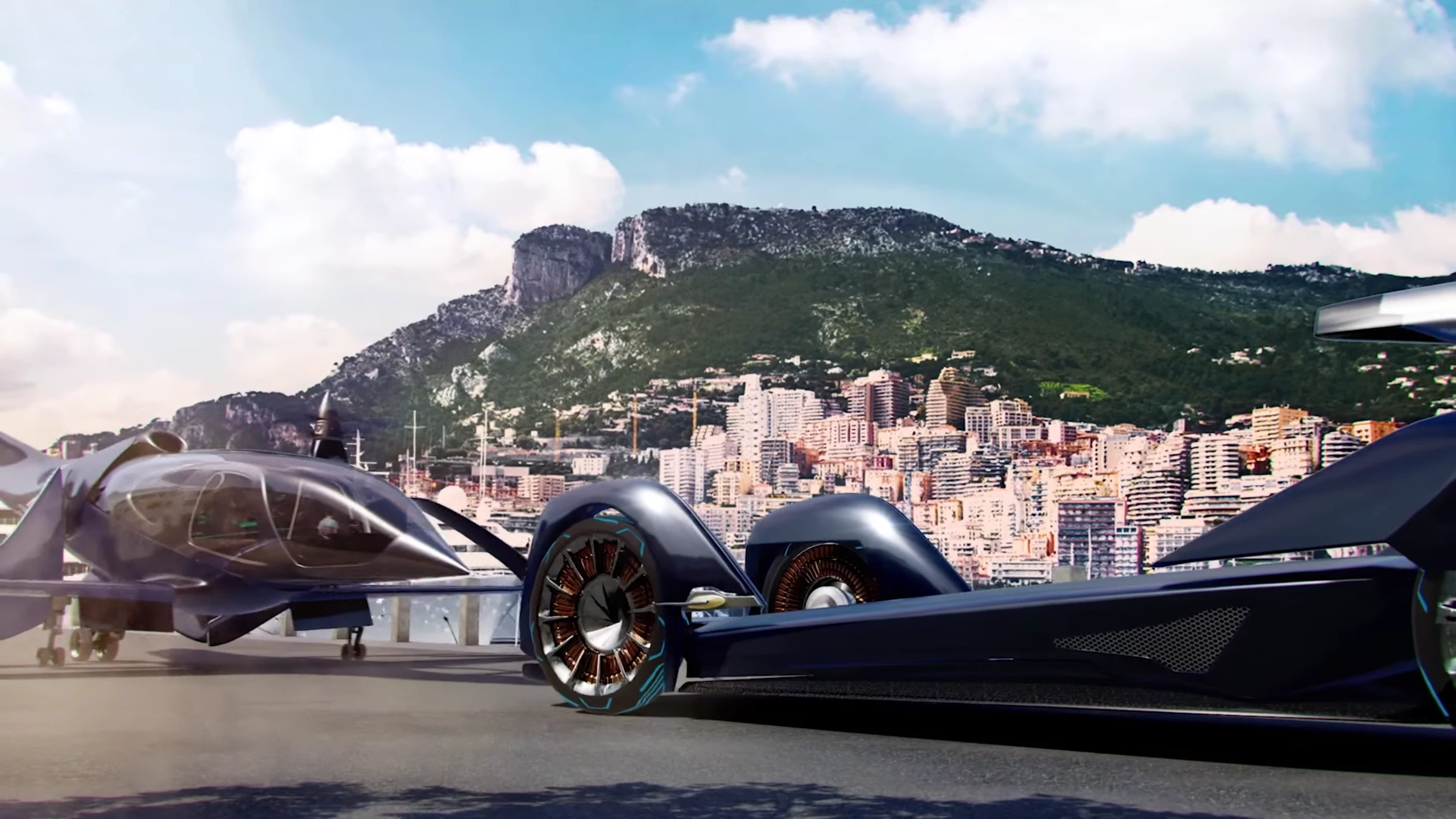 Handover simply requires the car chassis and aircraft to meet nose to nose