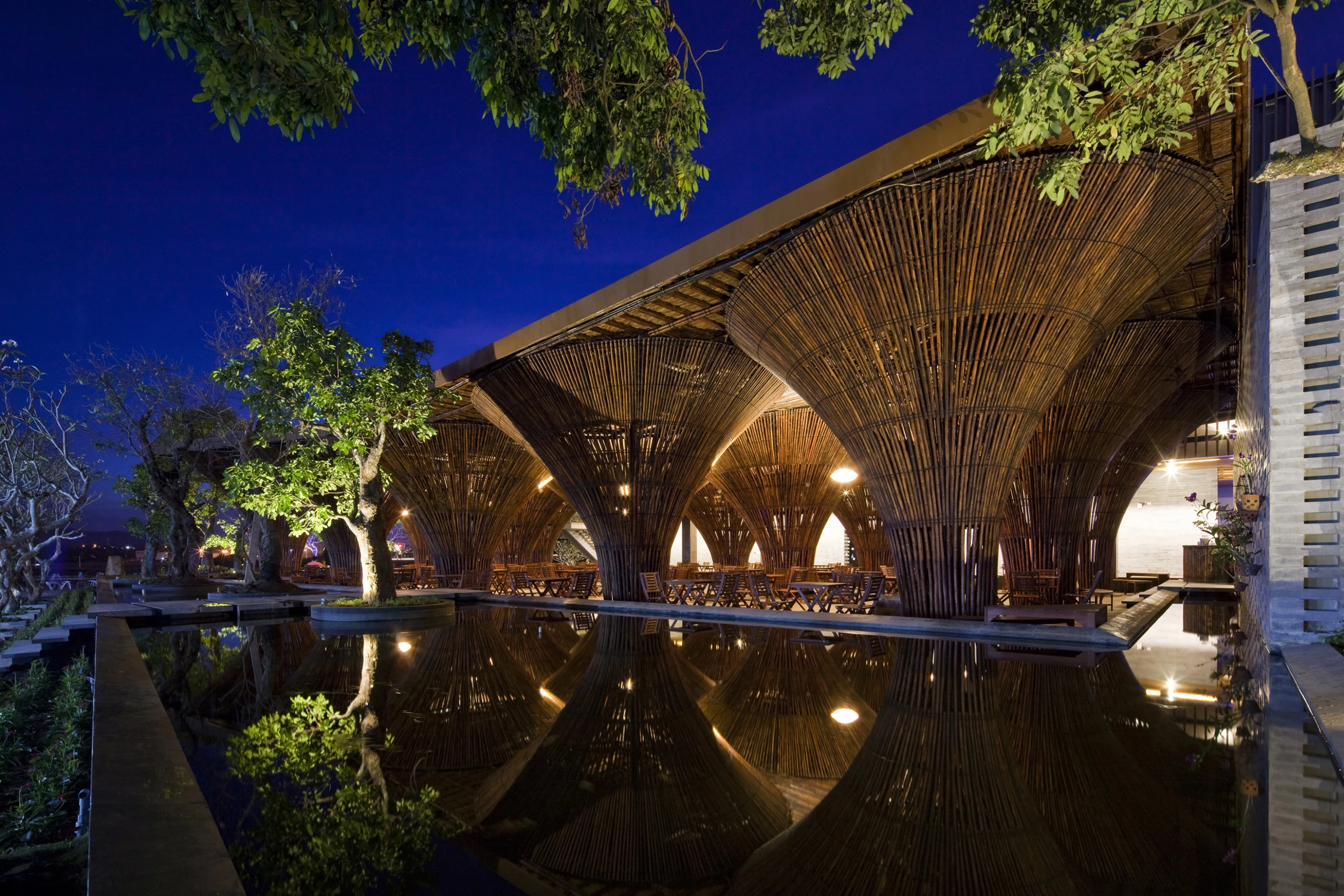 Kontum Indochine Cafe by Vo Trong Nghia Architects