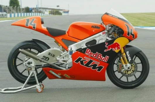 The new KTM 250 GP bike. Image: O. Bergamaschi
