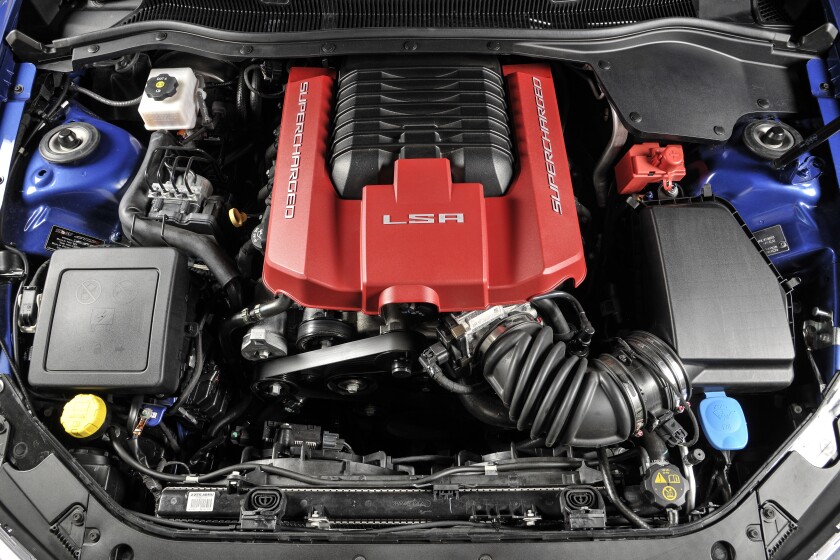 The heart of the GTS-R is a supercharged V8