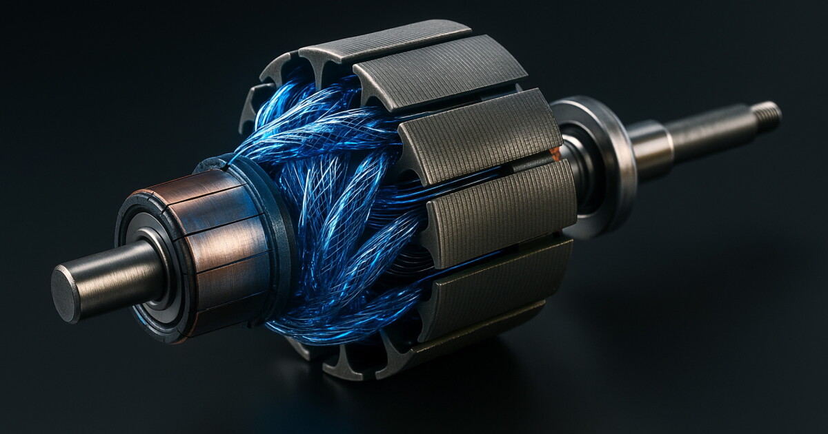 Radical electric motor runs without metal coils