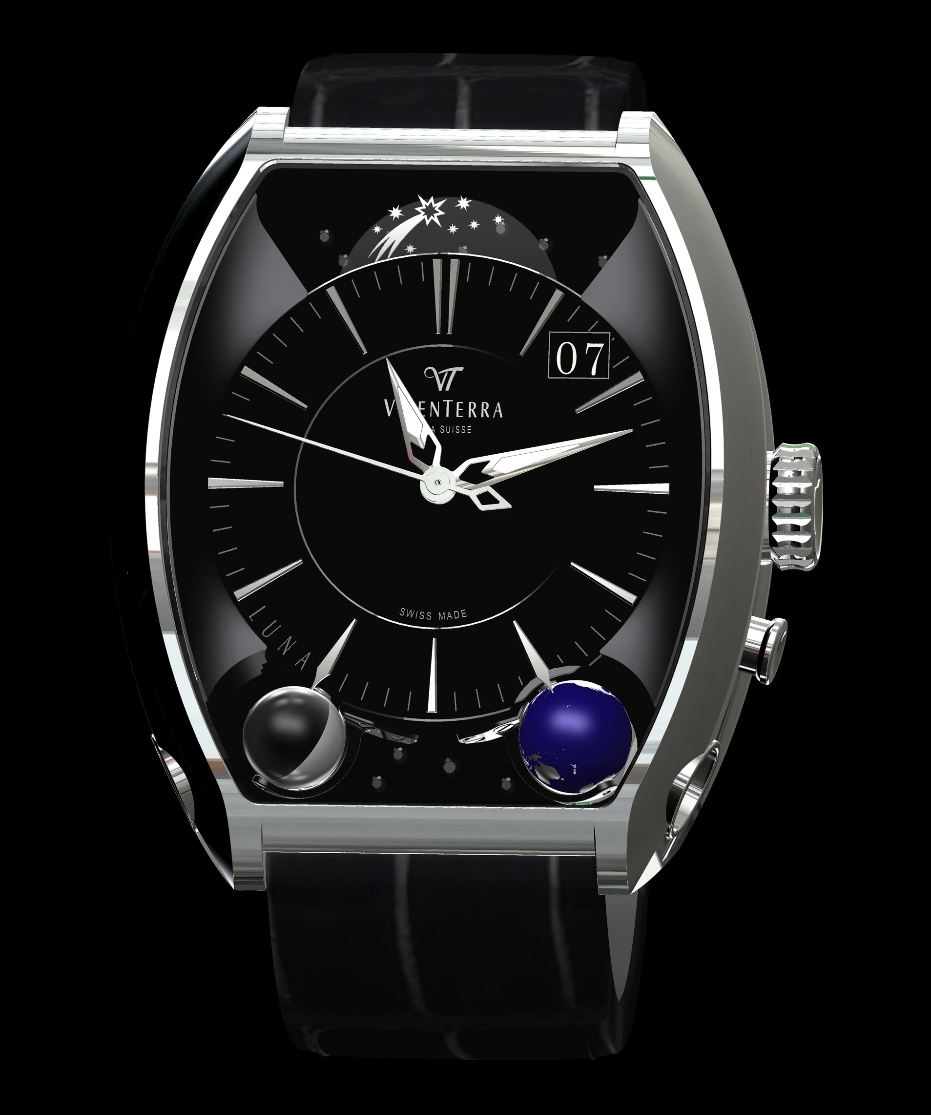 The Vicenterra Luna volume 1 has a steel case