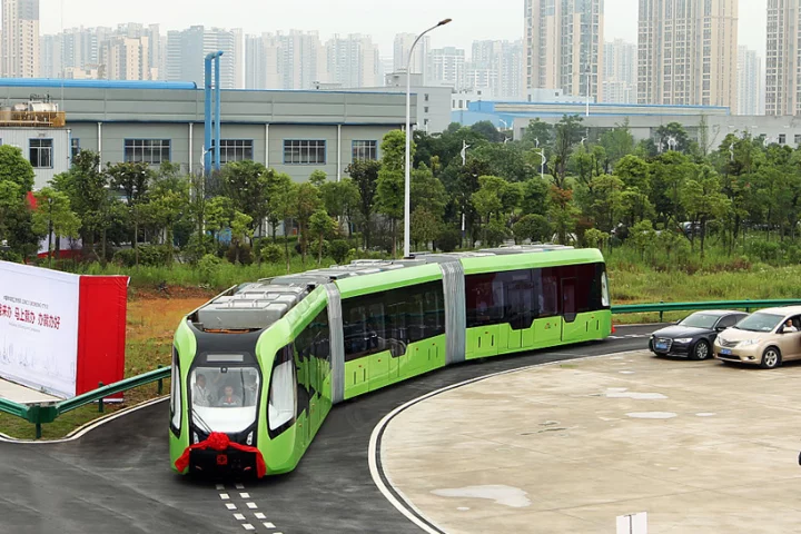 The vehicle was unveiled in the city of Zhuzhou on June 2nd