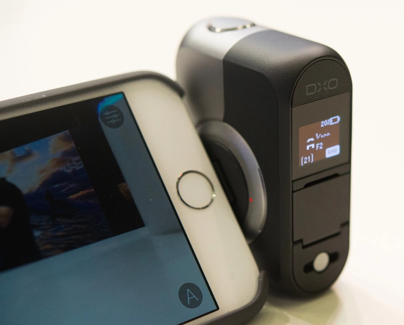 A recently announced update to the DxO One camera lets it make use of its Wi-Fi connectivity