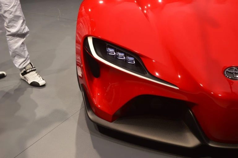 Toyota FT-1 close-up (Photo: C.C. Weiss/Gizmag)