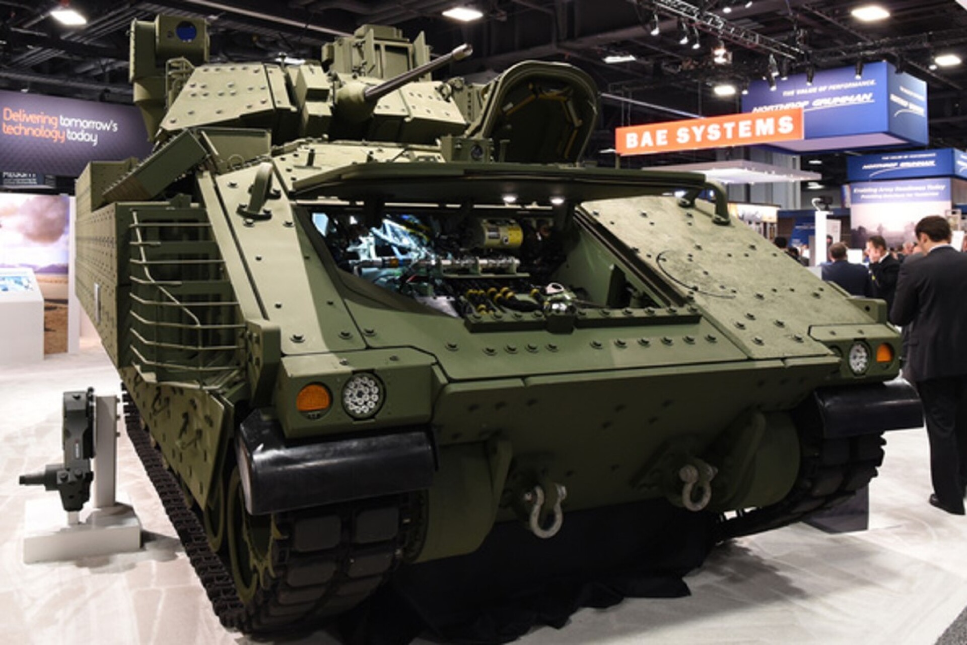 BAE shows off NextGeneration Bradley Fighting Vehicle prototype