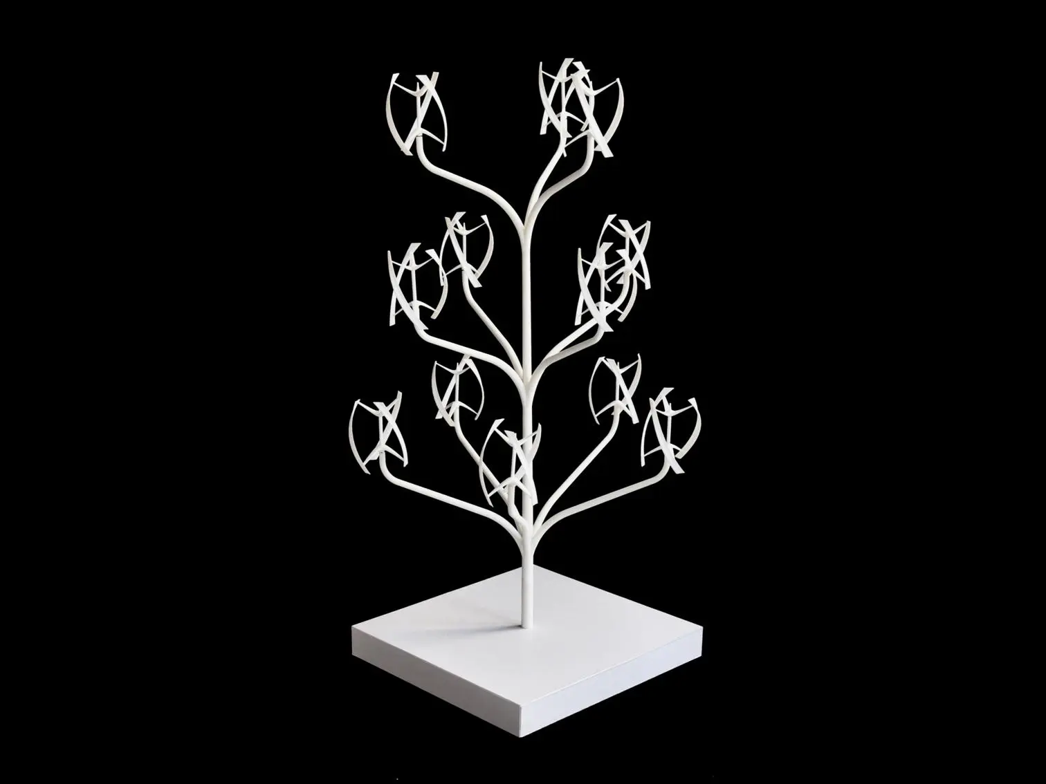 Rendering of a 12 turbine Power Flowers installation