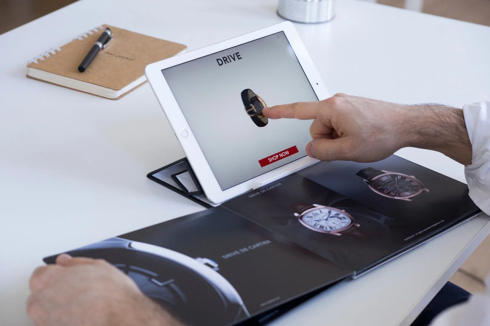 With a Magik Book technology, customers no longer need make do with static images in a brochure
