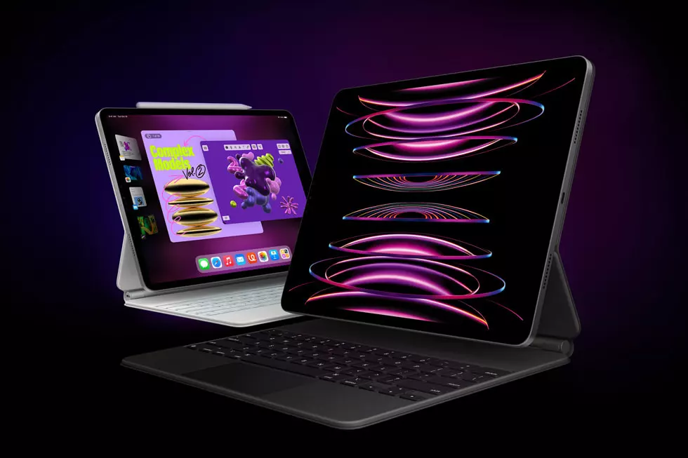 Pricing for the new iPad starts at US$449, with the iPad Pro (pictured here with the optional Magic Keyboard Folio) going for a minimum of $799