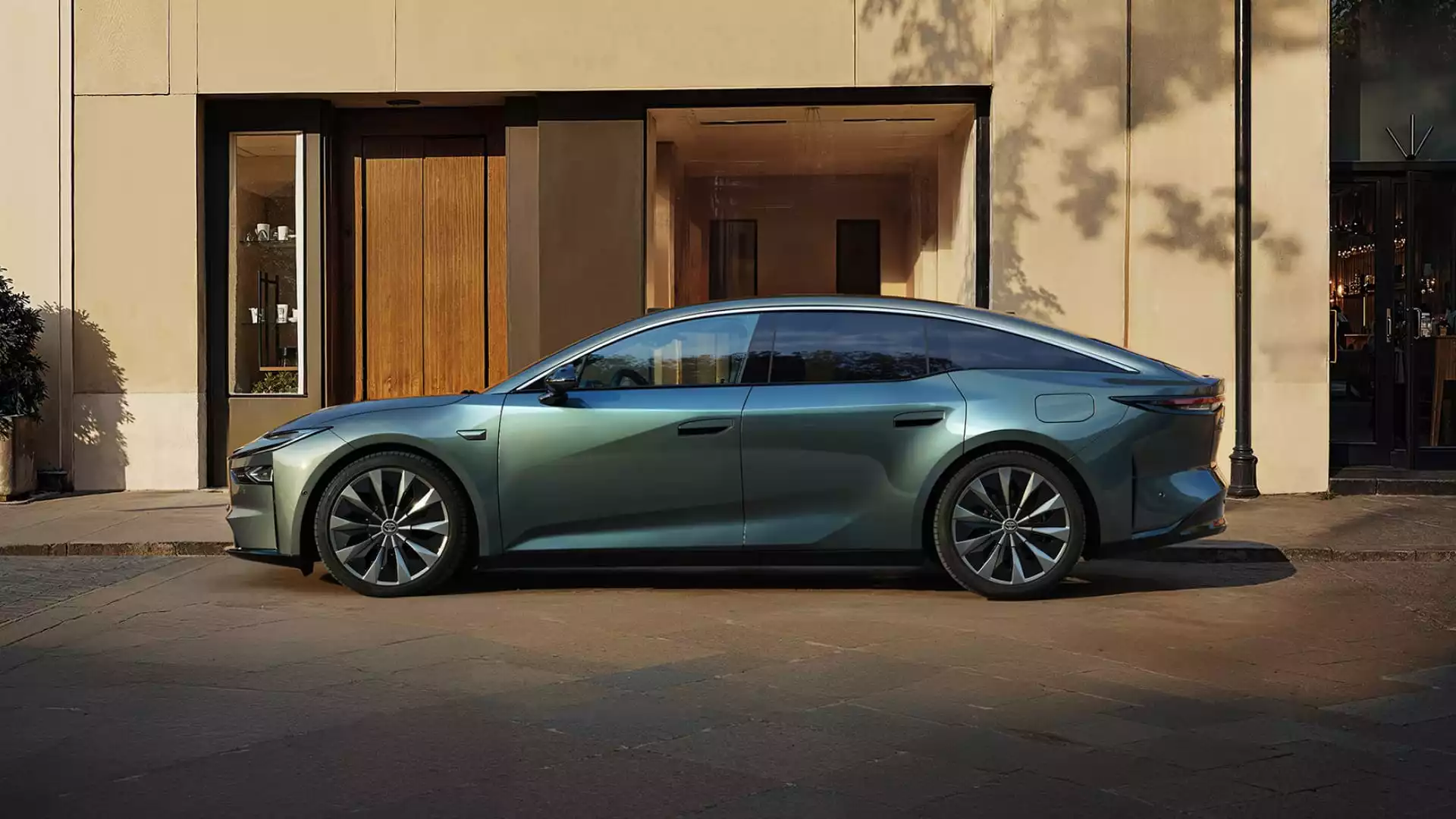 The bZ7 is only the second model in Toyota's Chinese-only lineup