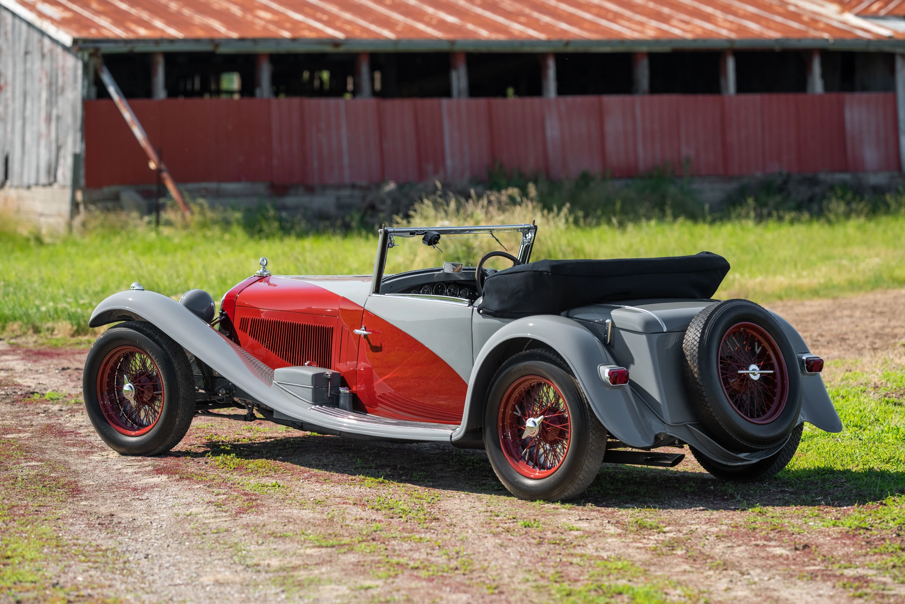 This 1933 Alfa Romeo 8C 2300 Cabriolet will go to auction as Lot 131 at RM Sotheby's on Thursday, 18 August 2022 with an estimate of between $4,000,000 and $6,000,000