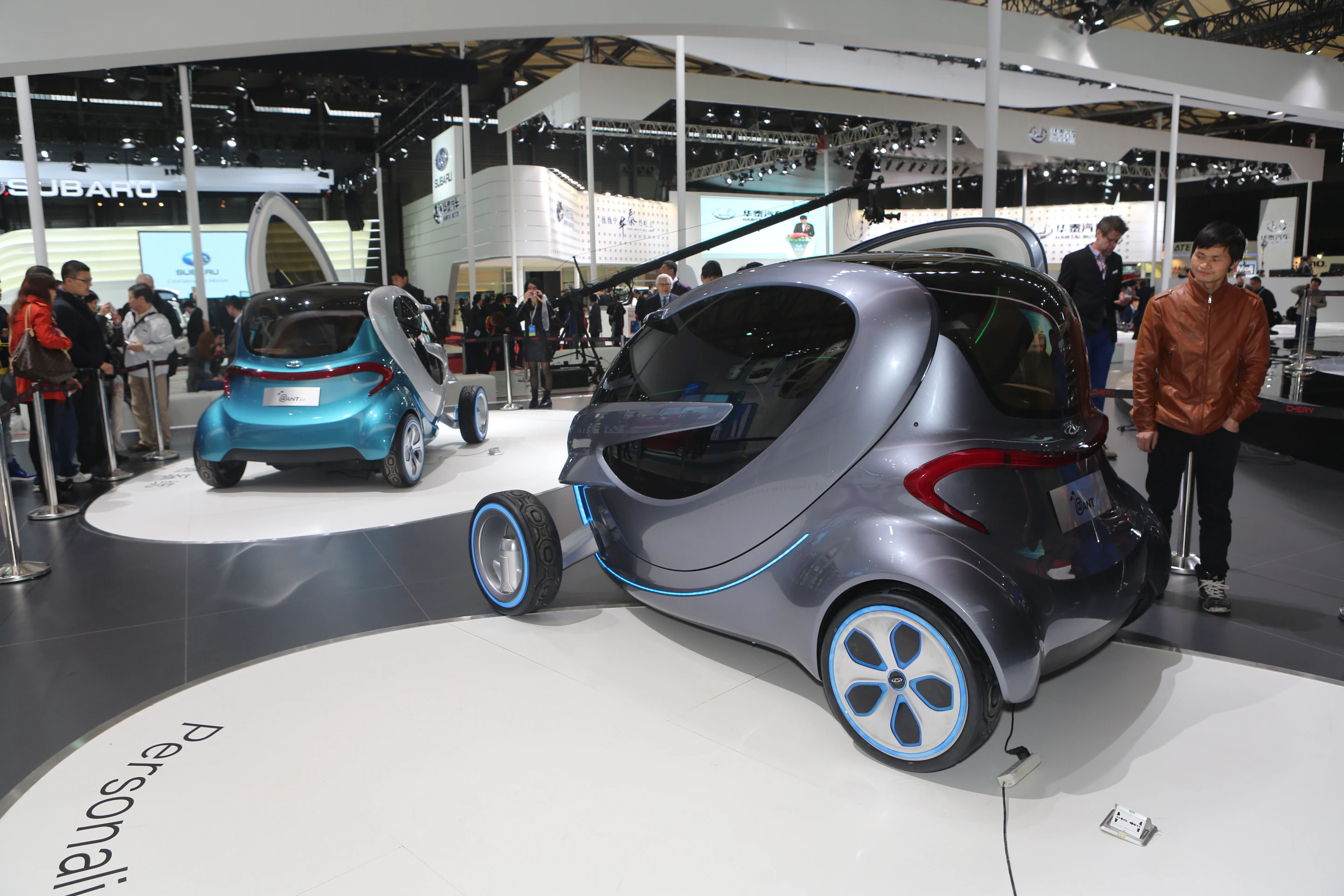 The future of driving? Chery's coupling Ant concept goes 2.0 (Photo: Gizmag)
