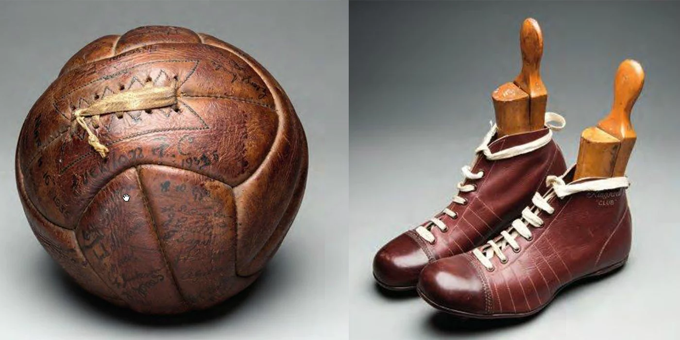 Soccer memorabilia going to auction on May 18-19, 2015 atGraham Budd Auctions in London