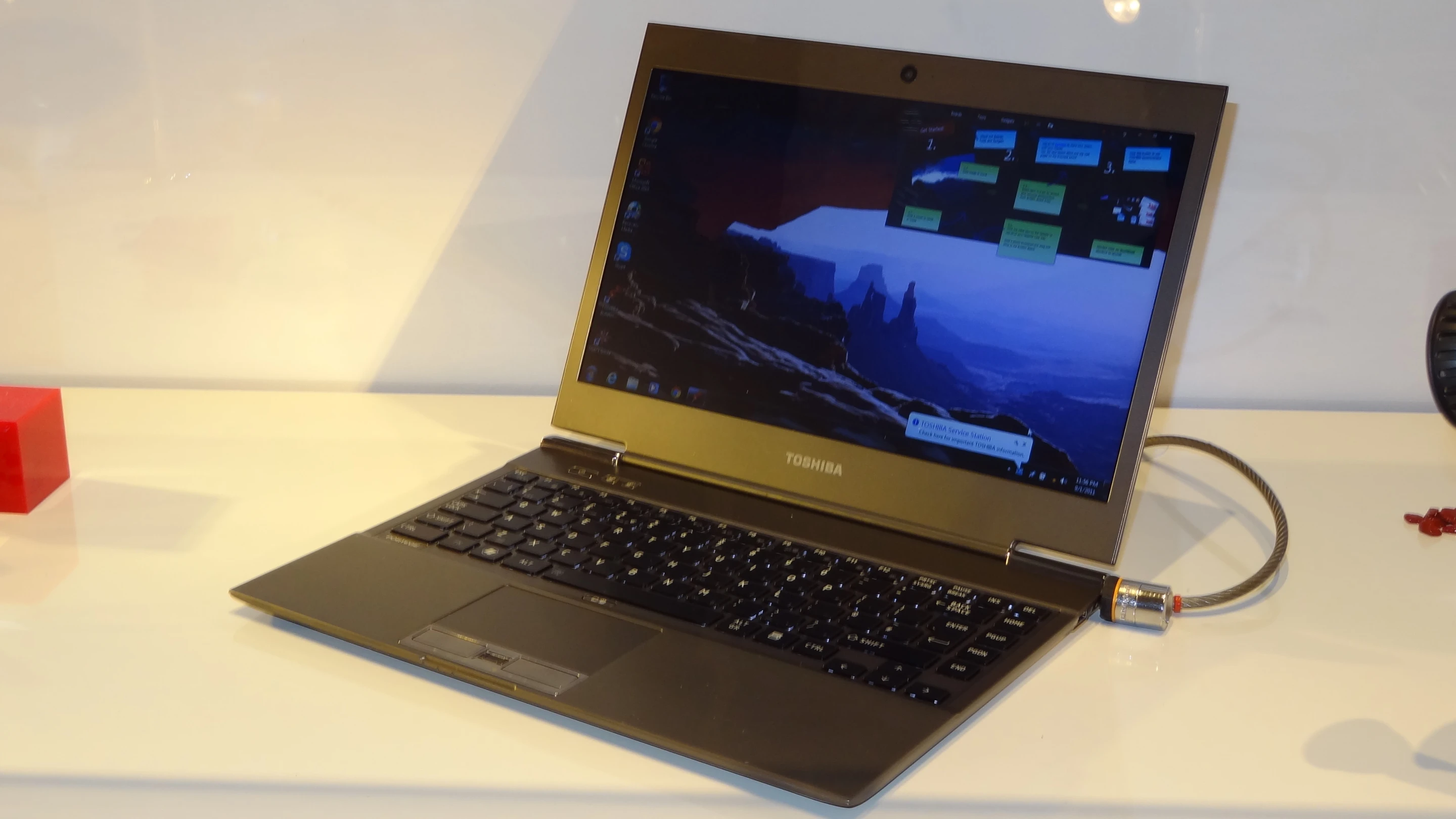 Toshiba has announced a new 13.3-inch Ultrabook which is said to be the lightest in its class, features Intel Core processor options and comes with solid state drive storage.