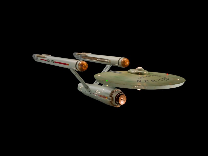 The original model of the USS Enterprise